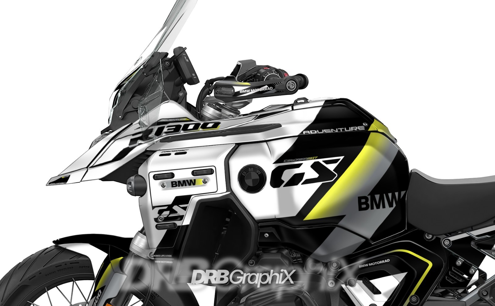 NEW Graphic kit for BMW R 1300 GS ADV Adventure (2024~) Decal Kit (GRDW-WY)