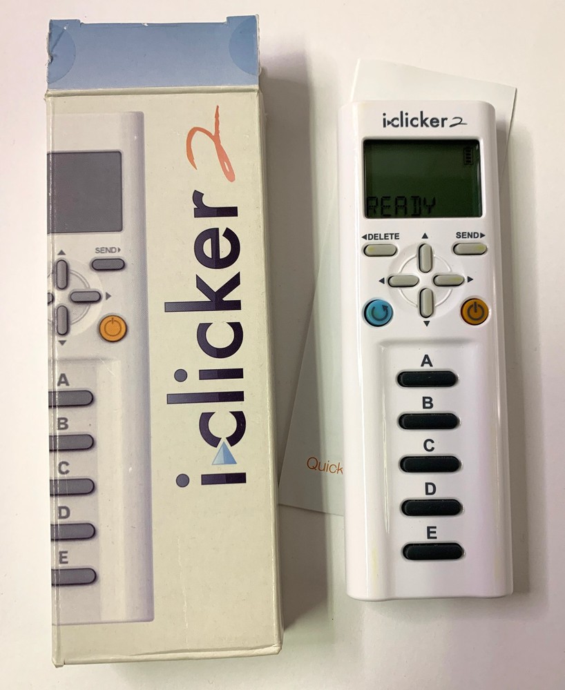 iClicker 2 Student Classroom Response System Remote Control