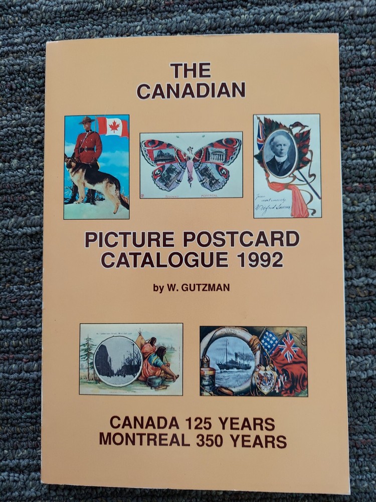 The Canadian Picture Postcard Catalogue  1992, Paperback