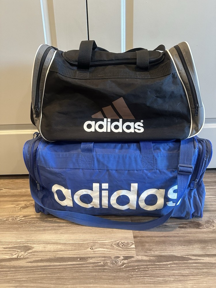 Two Adidas Duffle Bags