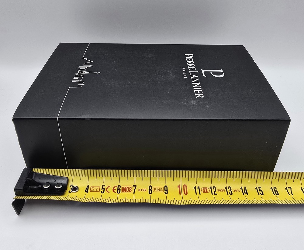 100% AUTHENTIC PIERRE LANNIER | Watch Box | BLACK EMPTY GIFT BOX