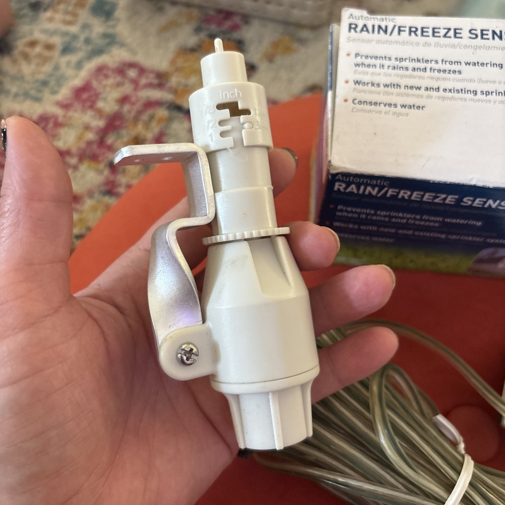ORBIT Rain Freeze Sensor Automatic Universal White Hard Wired 57069