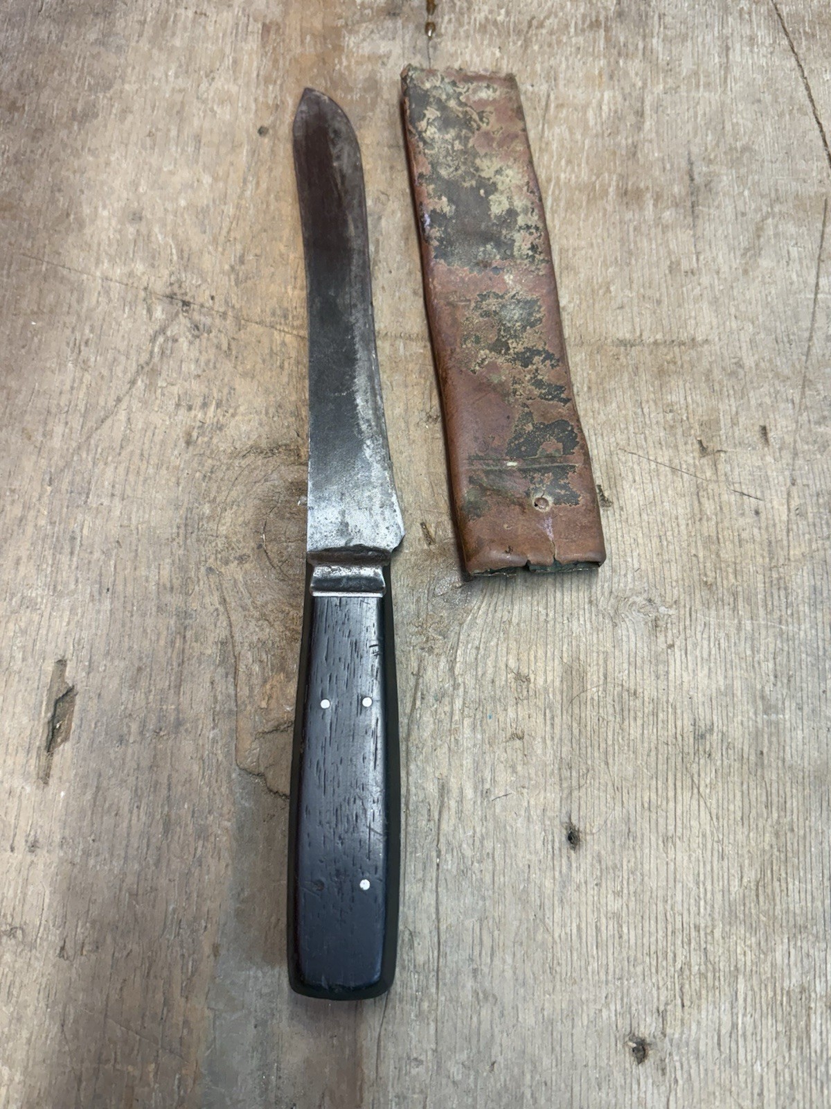 1800s 19th Century Native American Trade Knife Ex. Museum Collection