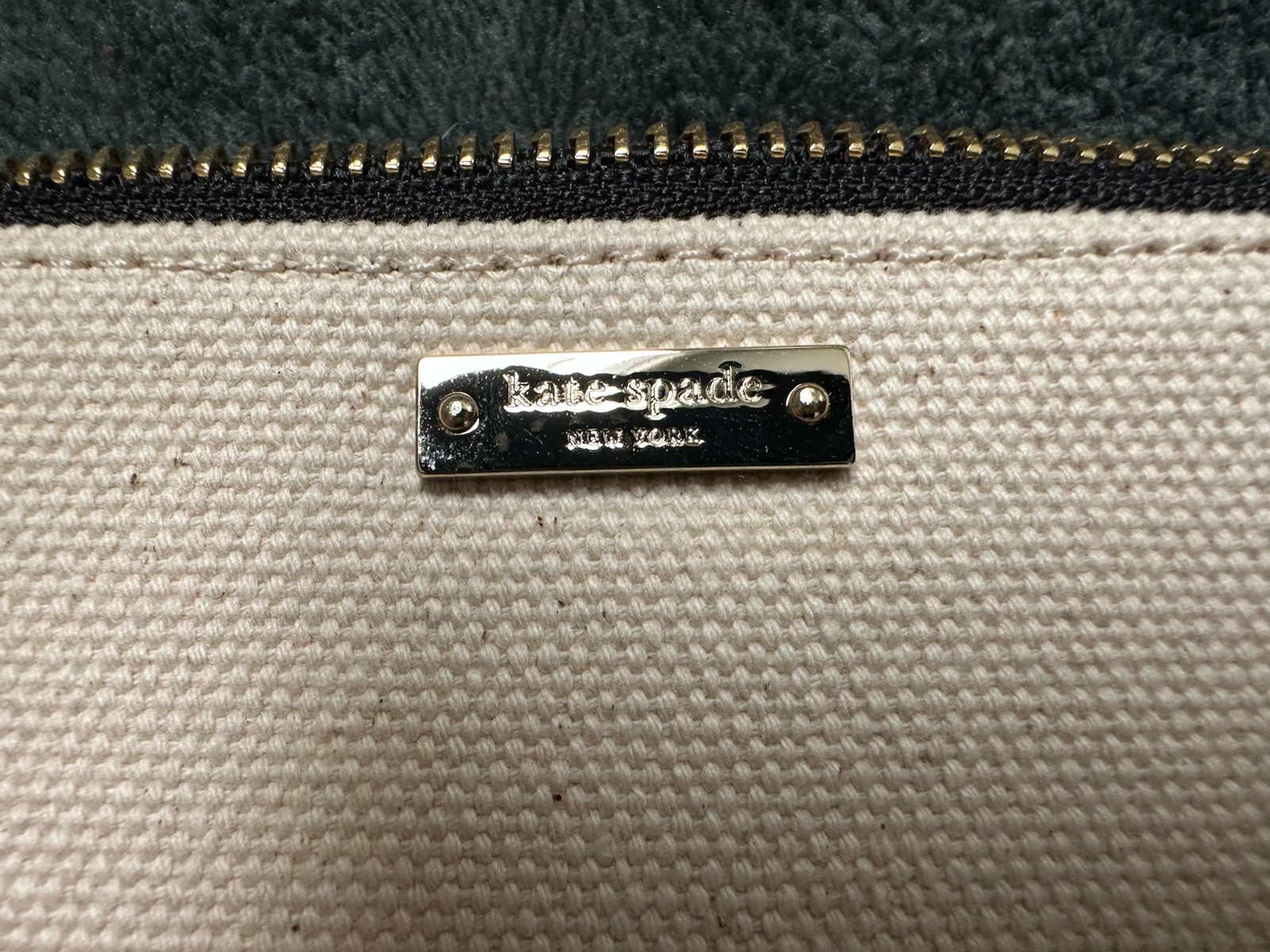 RARE Kate Spade Disney Parks "Imagination Has No Age" Canvas Tote + Clutch NWOT