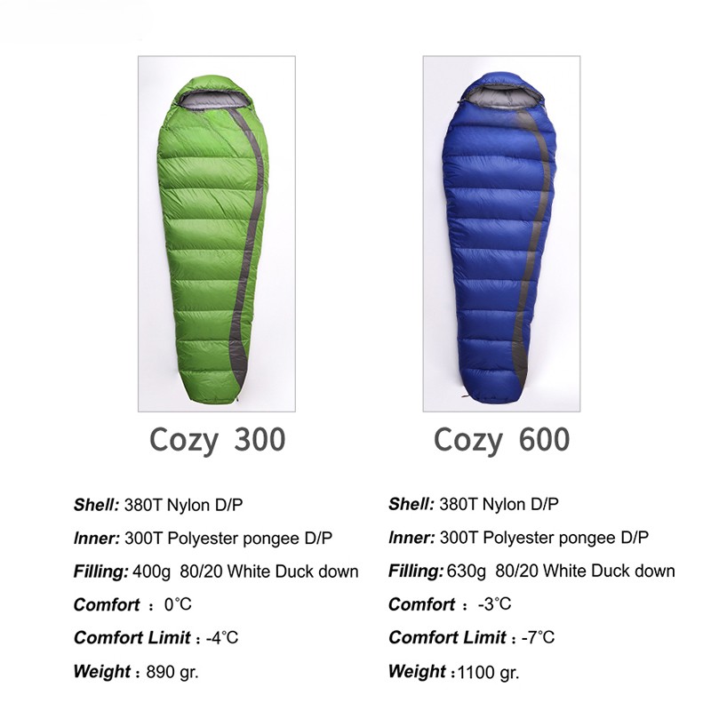 Sleeping Bag Winter Low-Temperature Down Sleeping Bag Camping Equipment