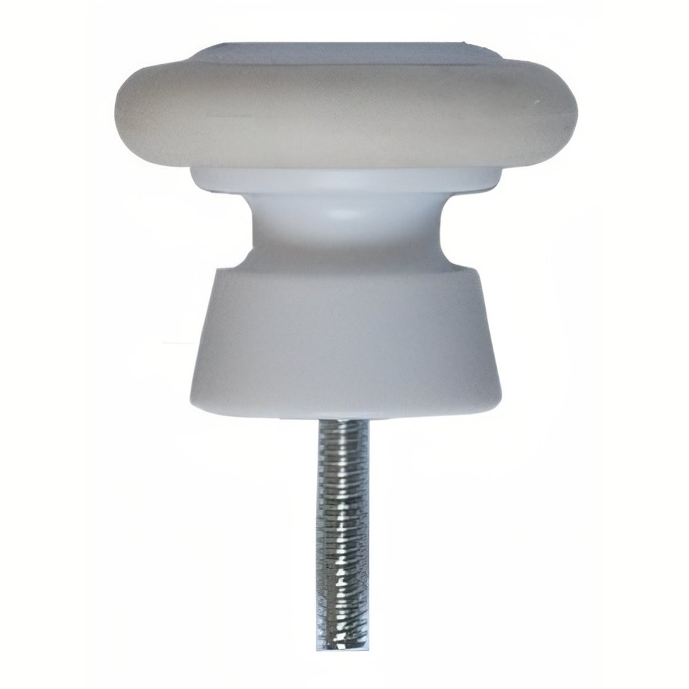 Large Plastic Bumper Pool Post - White