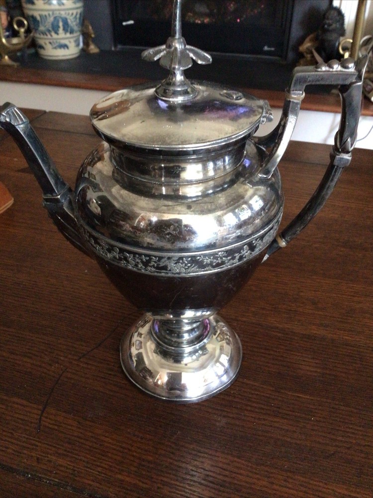 Vintage Silver- Plated Teapot