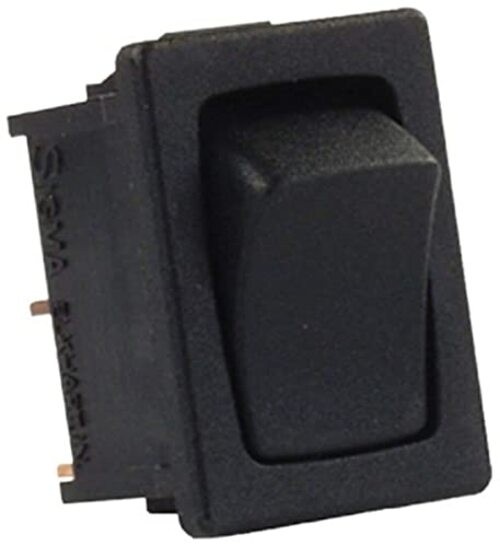 12811-5 Black 12V Mini Momentary On/Off Switch