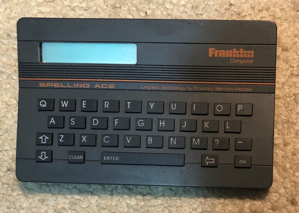 Franklin Computer Spelling Ace Model SA-88 Spell Checker - Tested & Working