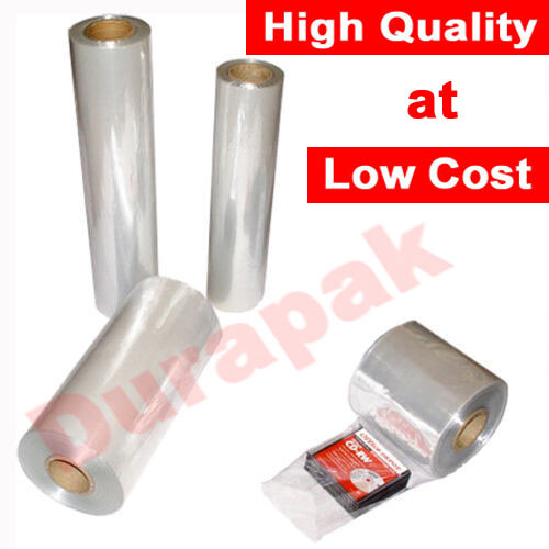 2.5", 4" up to 28" PVC Heat Shrink Wrap Tube Tubing Film 250 Feet to 1500 Feet