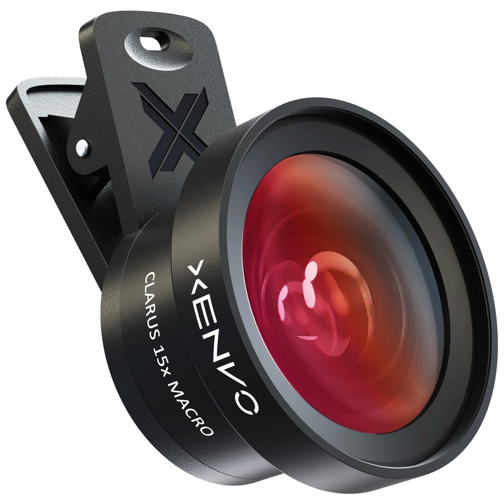 Xenvo Pro Lens Kit for iPhone/Android - Macro & Wide Angle with LED Light
