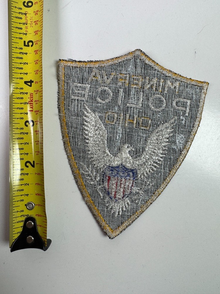 Minerva Police Ohio OH Patch A2