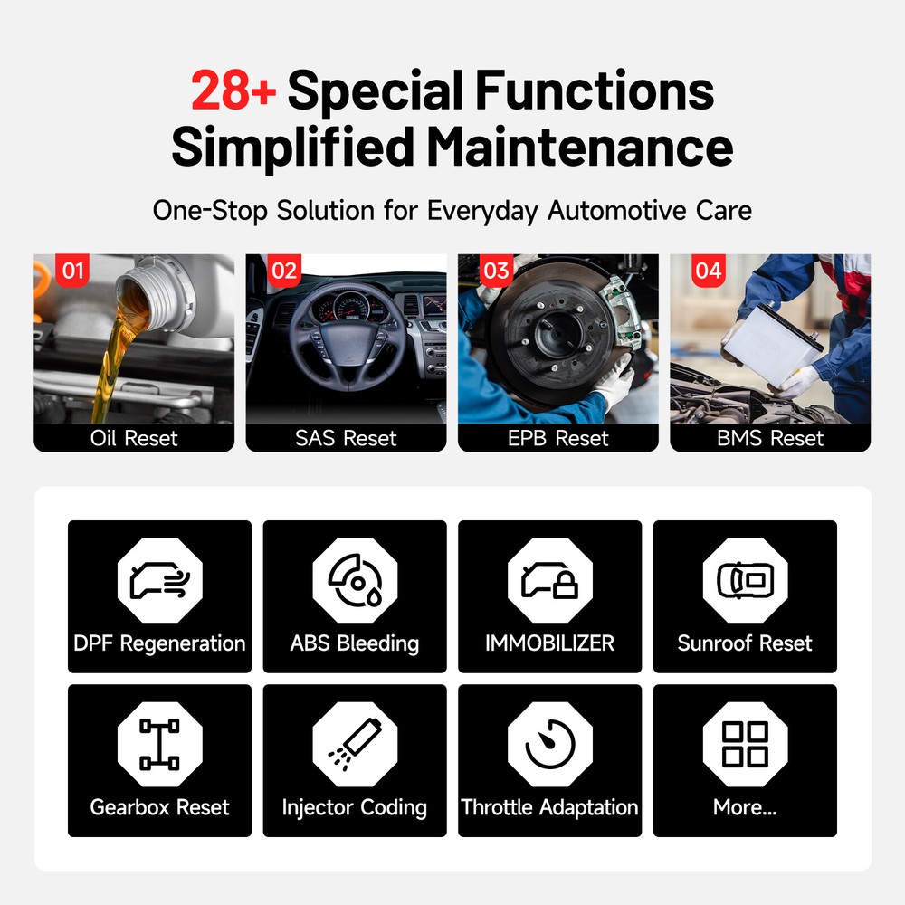 TOPDON ArtiDiag800BT 2 OBD2 Full System Diagnostic Scanner Tool TPMS Wireless