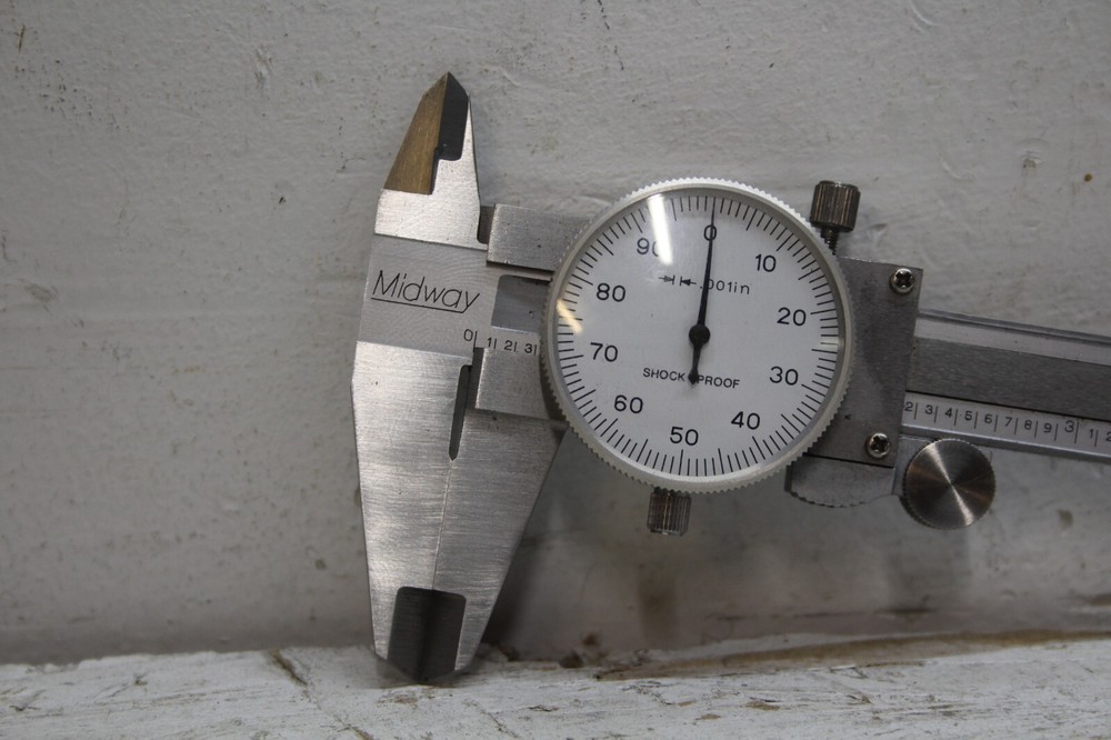 Midway Caliper gauge 0"-6" USED