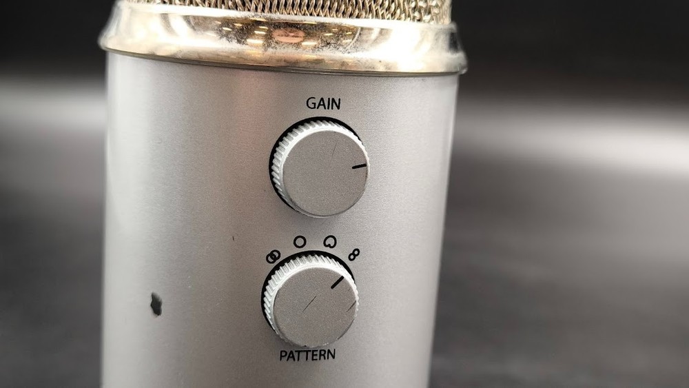 Blue Yeti Microphone Used Working Silver