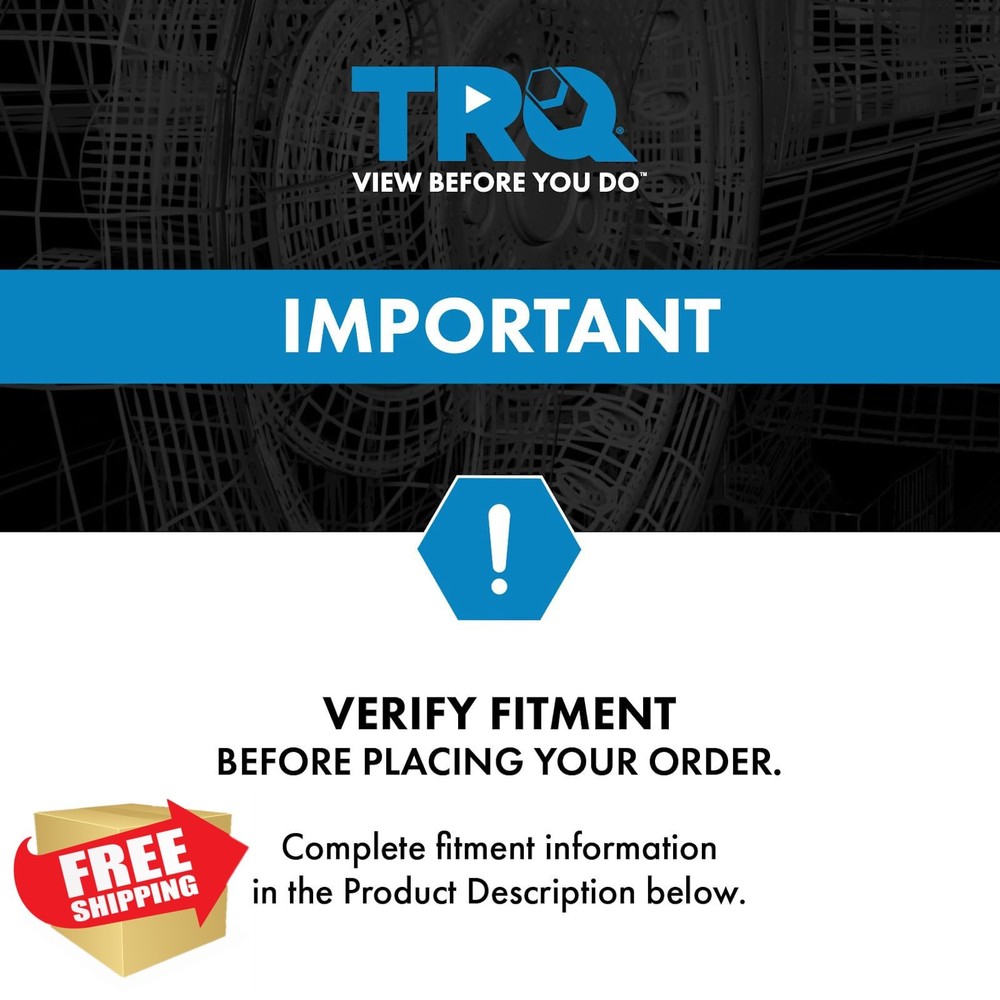 TRQ Fuel Pump Altima Maxima 07-14 Module Assembly