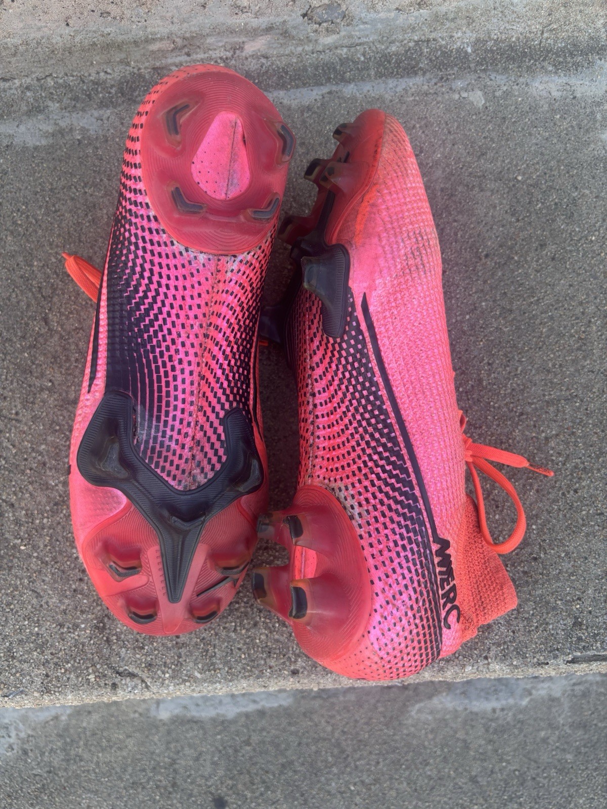 Nike Mercurial Superfly 7 Elite FG Crimson Pink AQ4174-606 5.5 Soccer Cleats