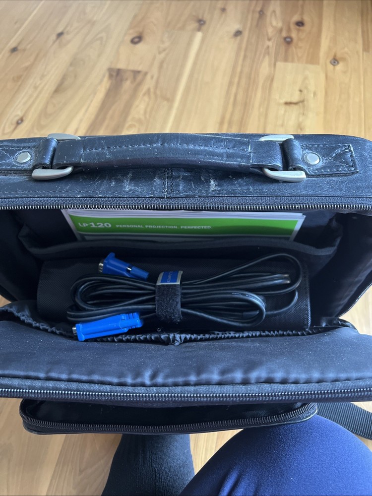 Infocus LP120 DLP Portable Projector With Leather Case