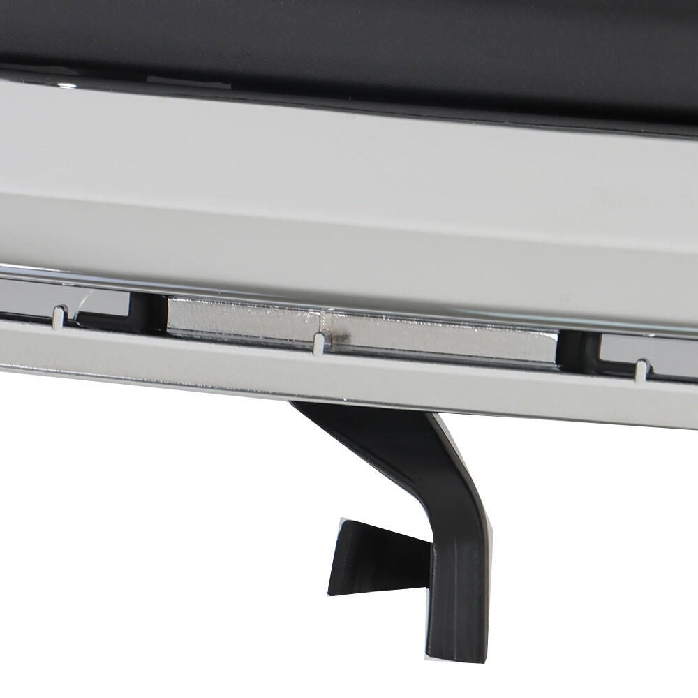 Plastic For 2013-2016 GMC Acadia Front Bumper Grille+Front Upper Bumper Cover