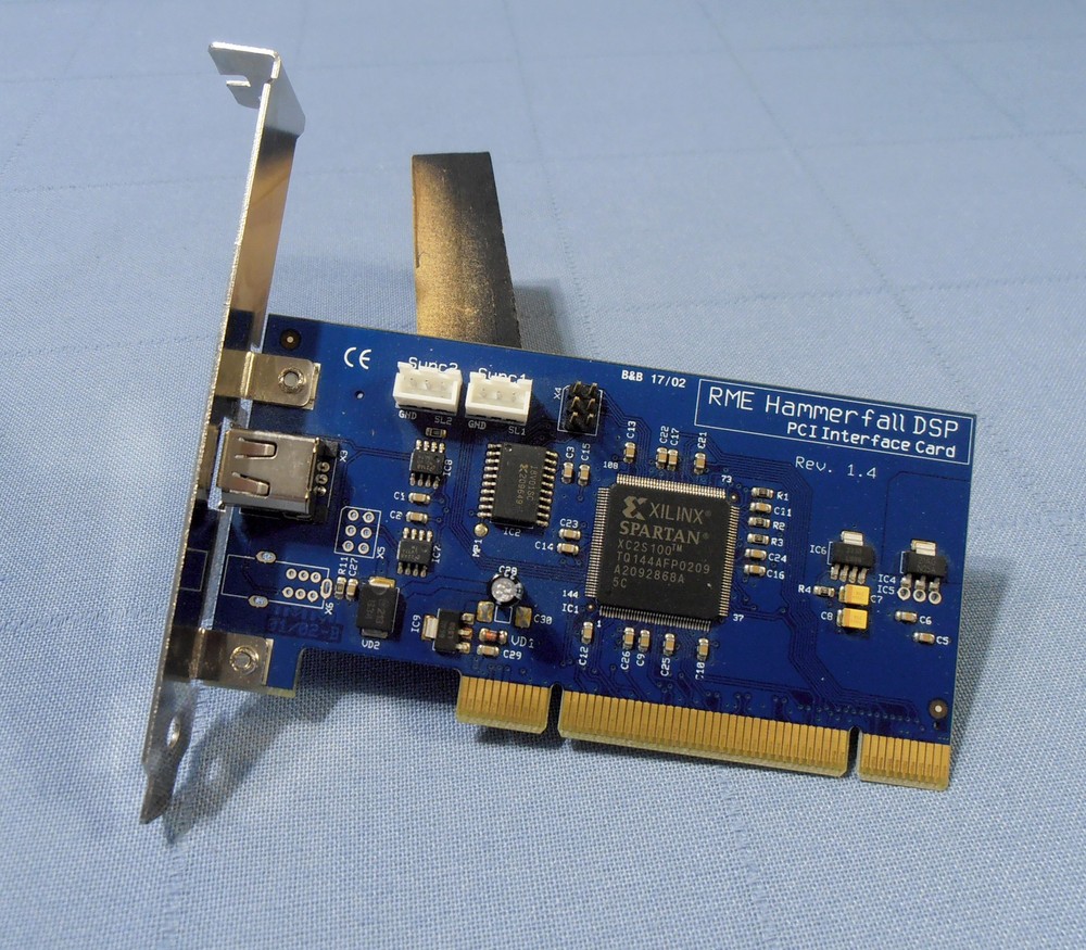 RME Hammerfall DSP PCI Interface Card (Silver)