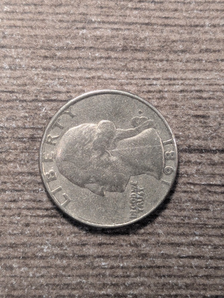 1981-P Washington Quarter Multiple Errors