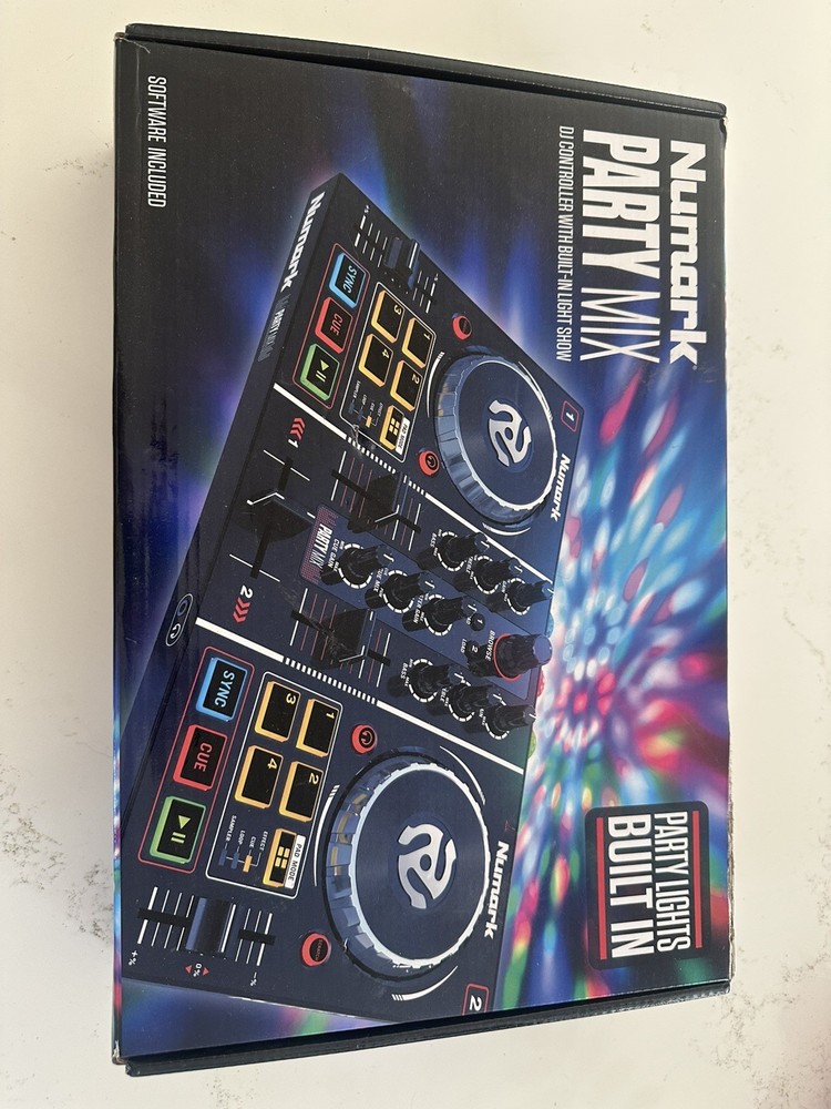 Numark Party Mix DJ Controller with Built in Light Show