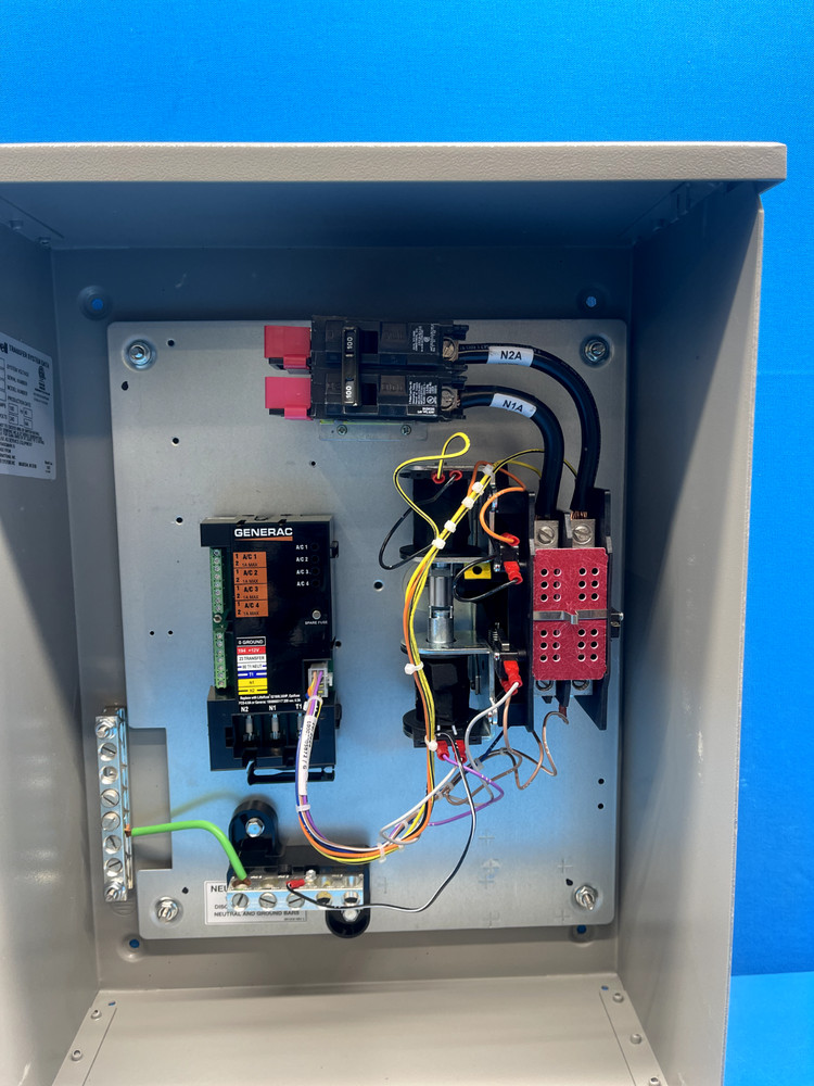 Honeywell Generac RXSM100A3 100A 1-Phase Generator Automatic Transfer Switch