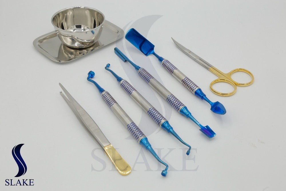 prf scissor grf box tissue forcep dental instruments