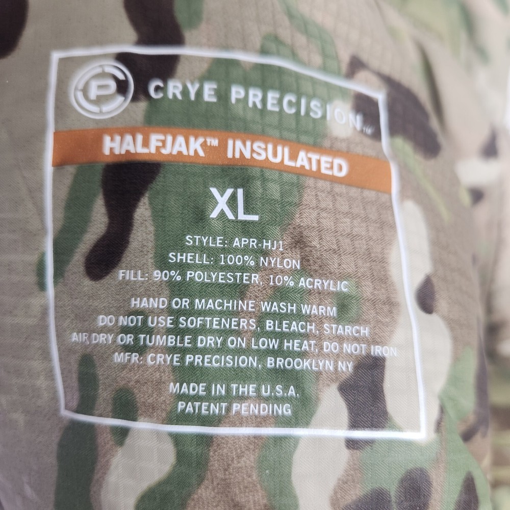 Crye Precision - HalfJak Insulated Jacket - Multicam - XL No Stuff Pouch