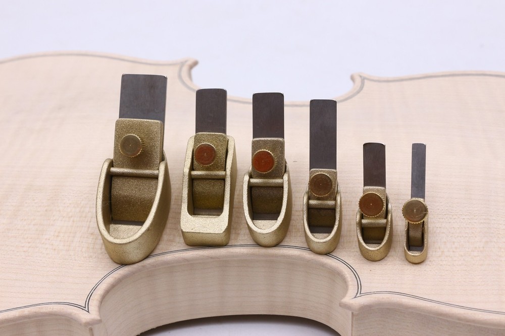 1set (6PCS)Brass Planes Tool Luthier Tools Violin Special Tools High Quality