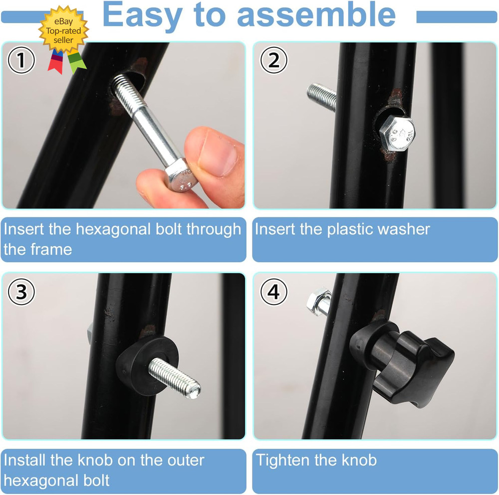 2 Sets Rollator Walker Replacement Arm Adjustment Knobs, Comfortable Universal P