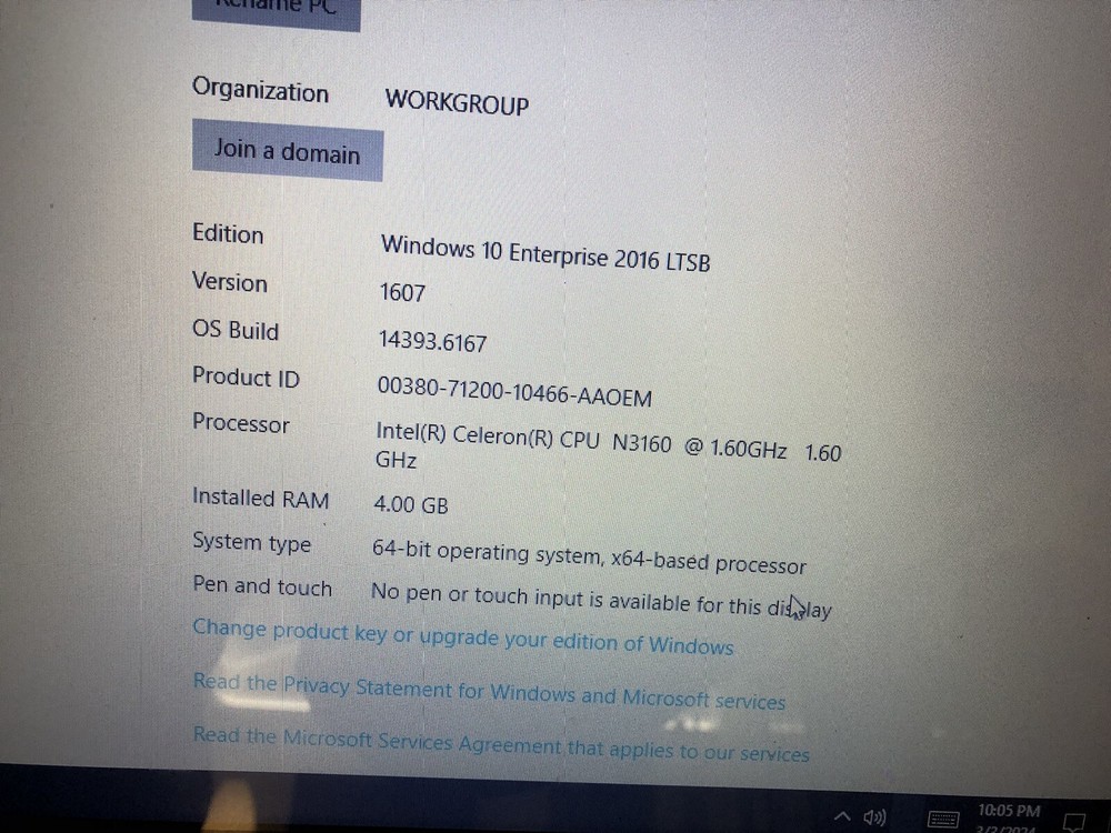 SAM4S SPT-7650 POS Touchscreen Terminal