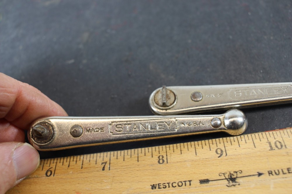 Two Stanley "Yankee" Offset Screwdrivers Slotted & Phillips USA