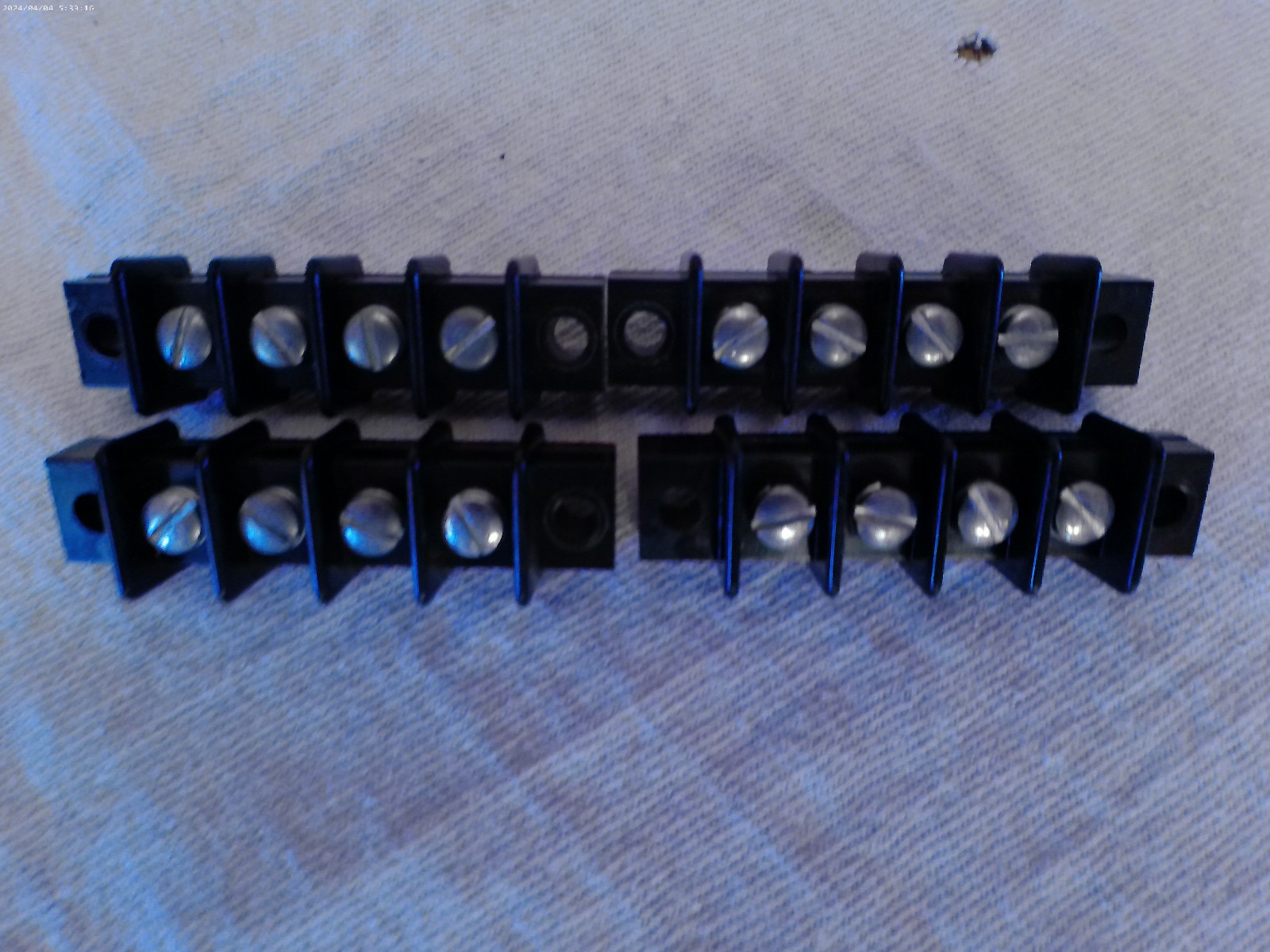 LOT OF 4 TERMINAL BLOCKS (CURTIS) NOS