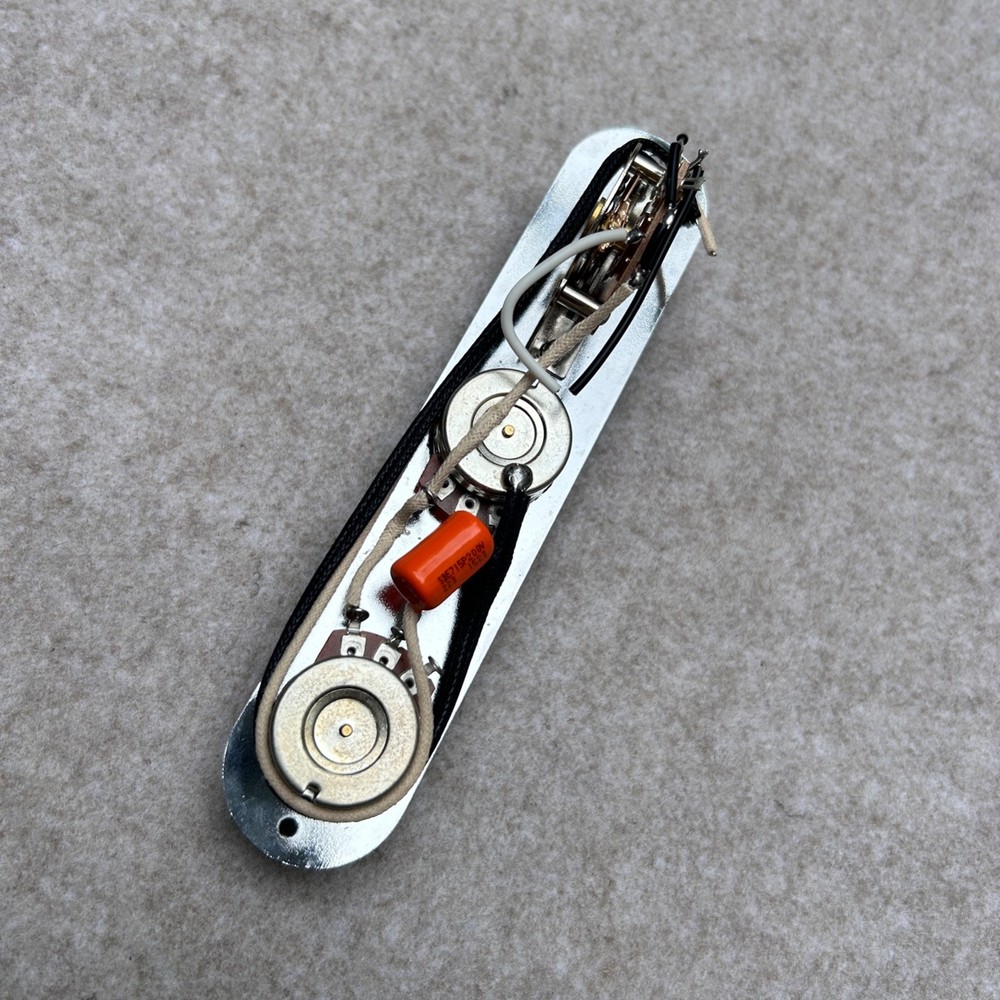 Telecaster Guitar circuit potentiometer 250K capacitance