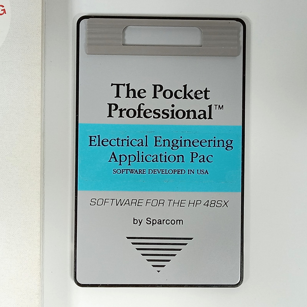 Sparcom Pocket Professional Electrical Engineering Application Pac v2.5 & Manual