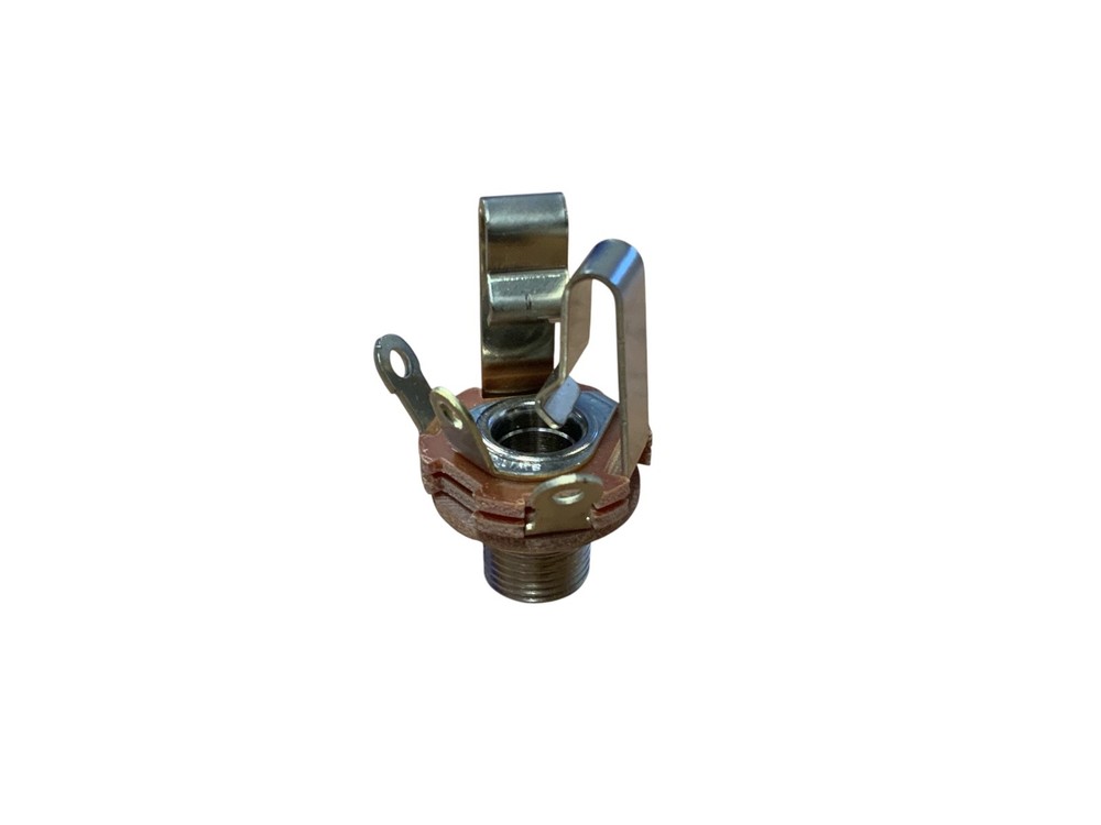 (4 PACK) SWITCHCRAFT 12B 1/4" TRS / Stereo Panel Mount Jack - Open Circuit