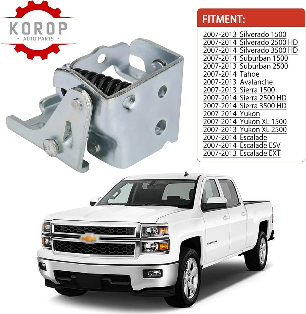 Front Driver Side Lower Door Hinge (Left) Fits for 2007-2014 Chevy Silverado...