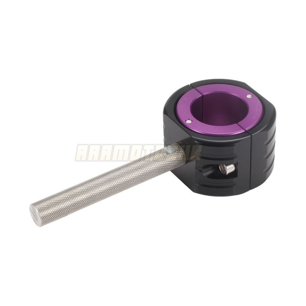 Motorcycle Bottom Steerer Clamp Block Fork Inner Tube Tool 50mm Fork