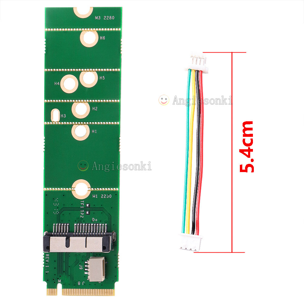 WiFi Bluetooth Mac module Card M.2 key M NVME Adapter For intel NUC8 Mini PC