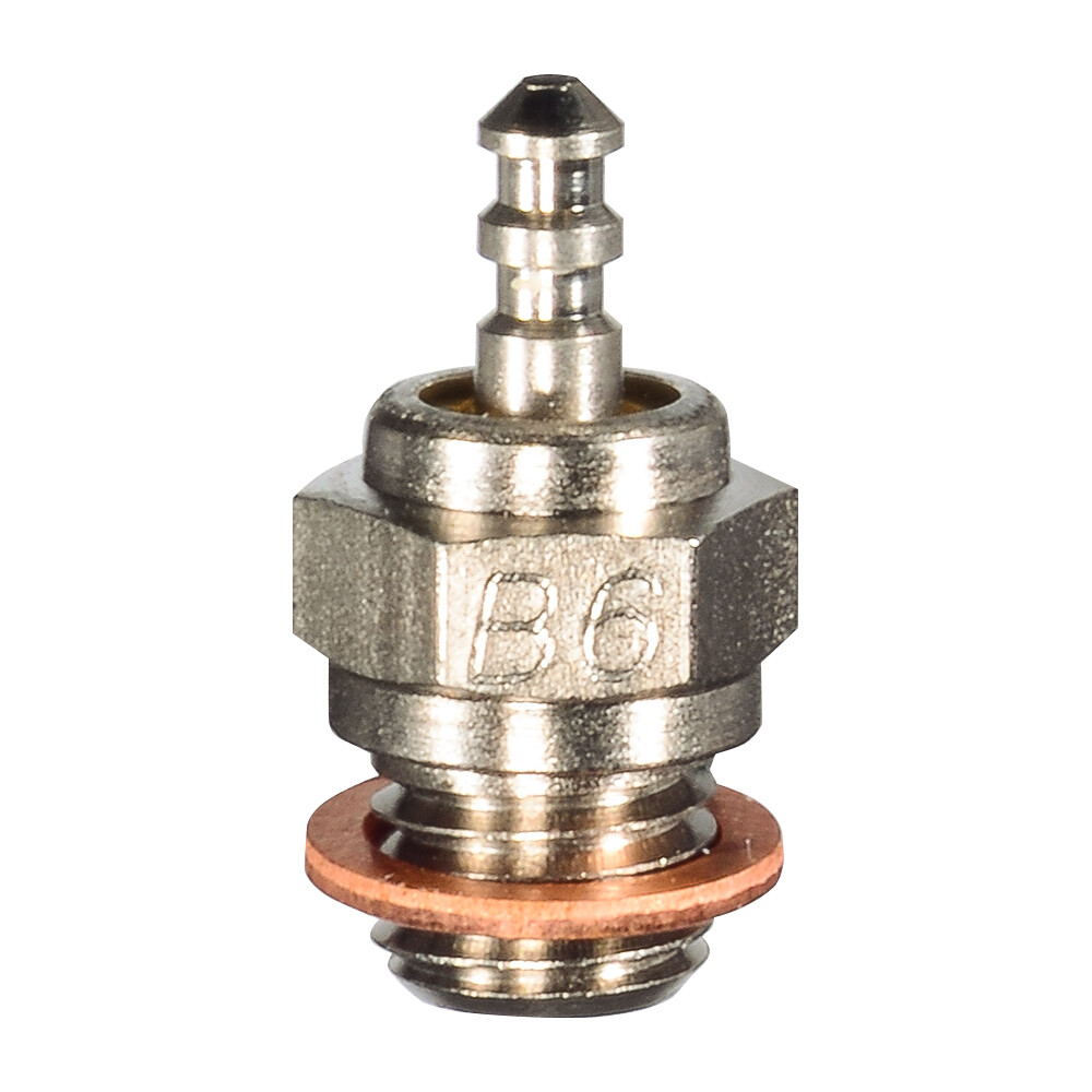 Glow Plug Black Series Nitro Engine No. 6 Cold FORCE Engine B6 Internal Combu...