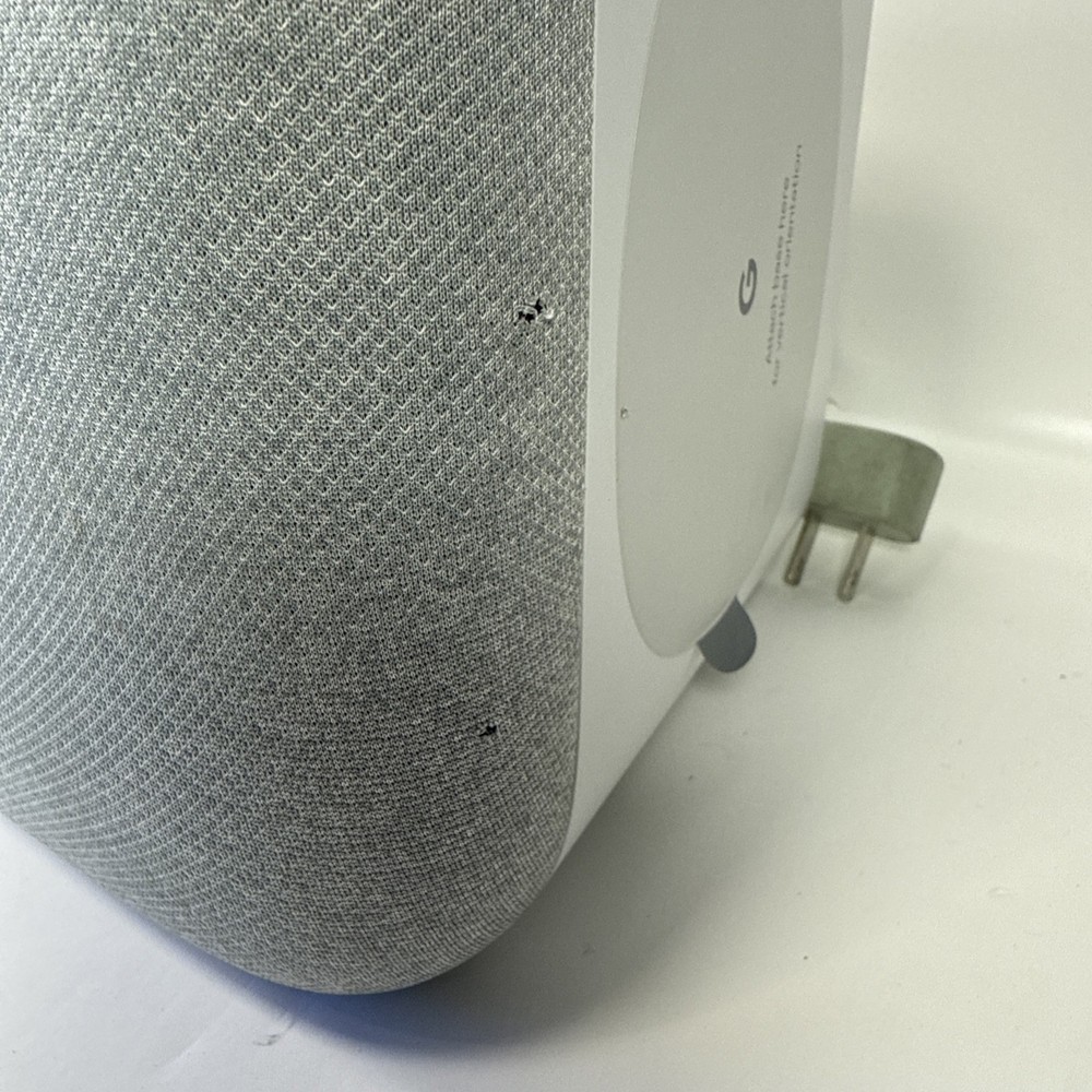 Google Home Max Smart Assistant - Chalk (Has Tears) | TESTED