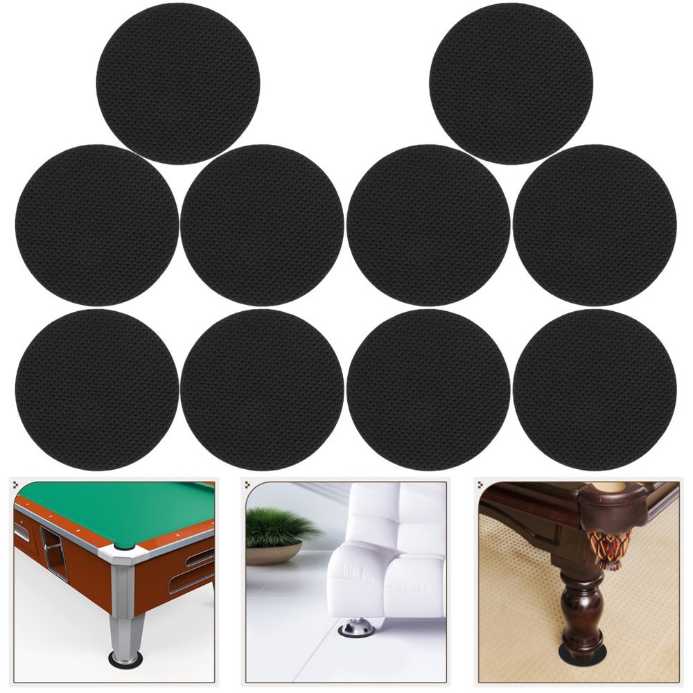 10Pcs Billiards Table Leveling Foot Pads for Adjustable Table Legs