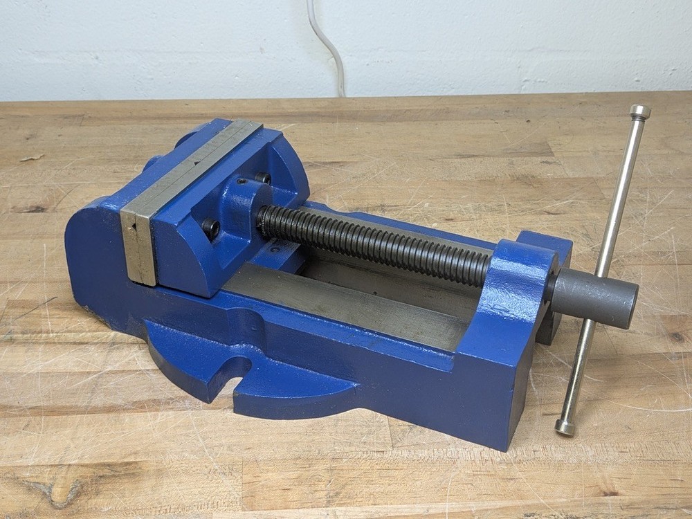 Gibraltar Single Station Machine Vise 6" Jaw Width 6" Opening Capacity