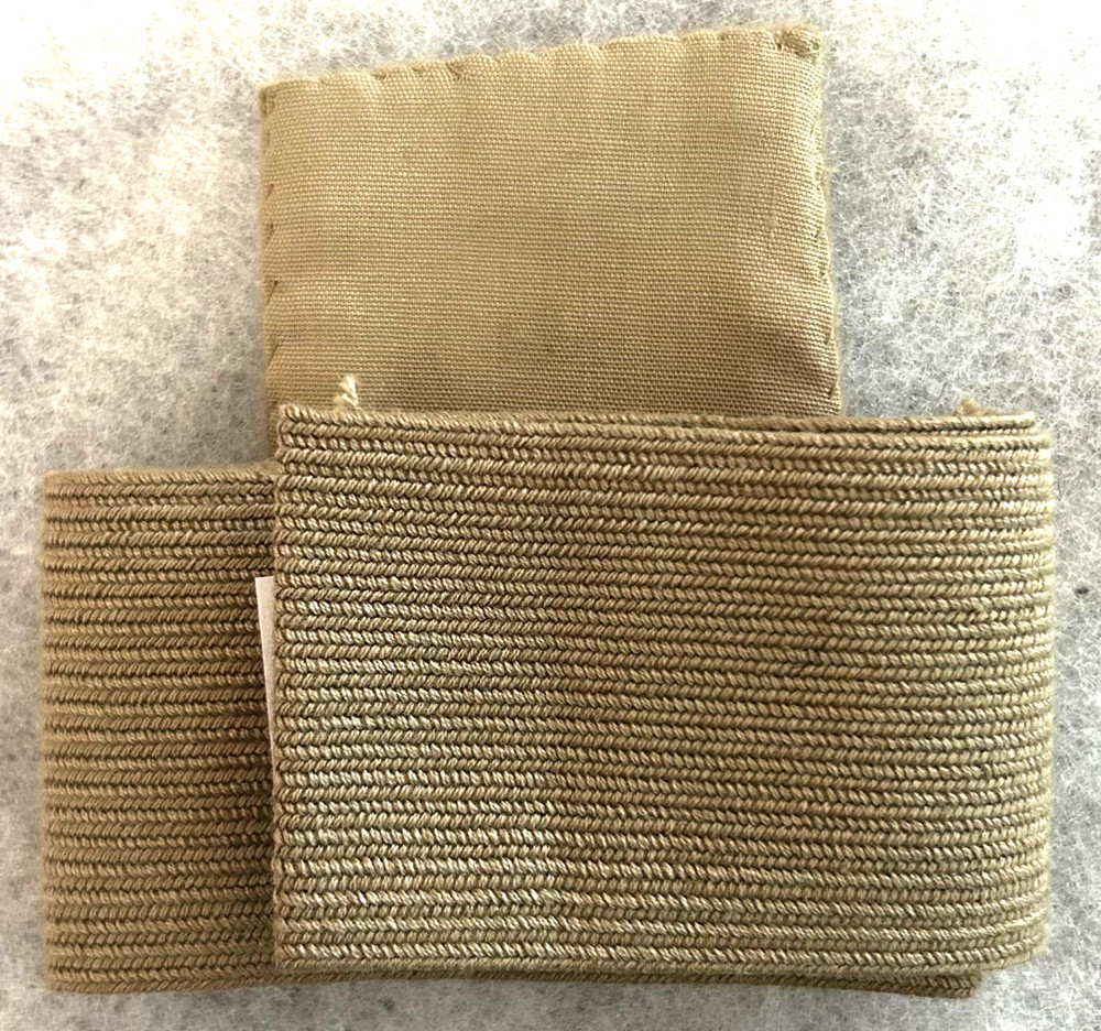 WWII US Technician Visor Cap Badge