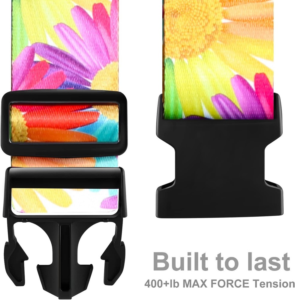 Luggage Straps for Suitcases TSA Approved Easy Pack