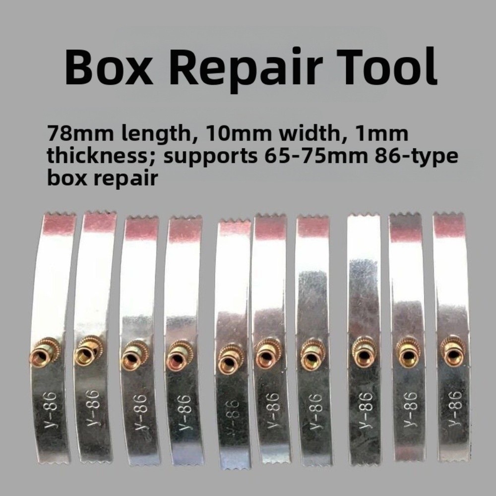 Junction Box Repair Kit 10PCS for 86MM Switch Socket Back Cover Replacement