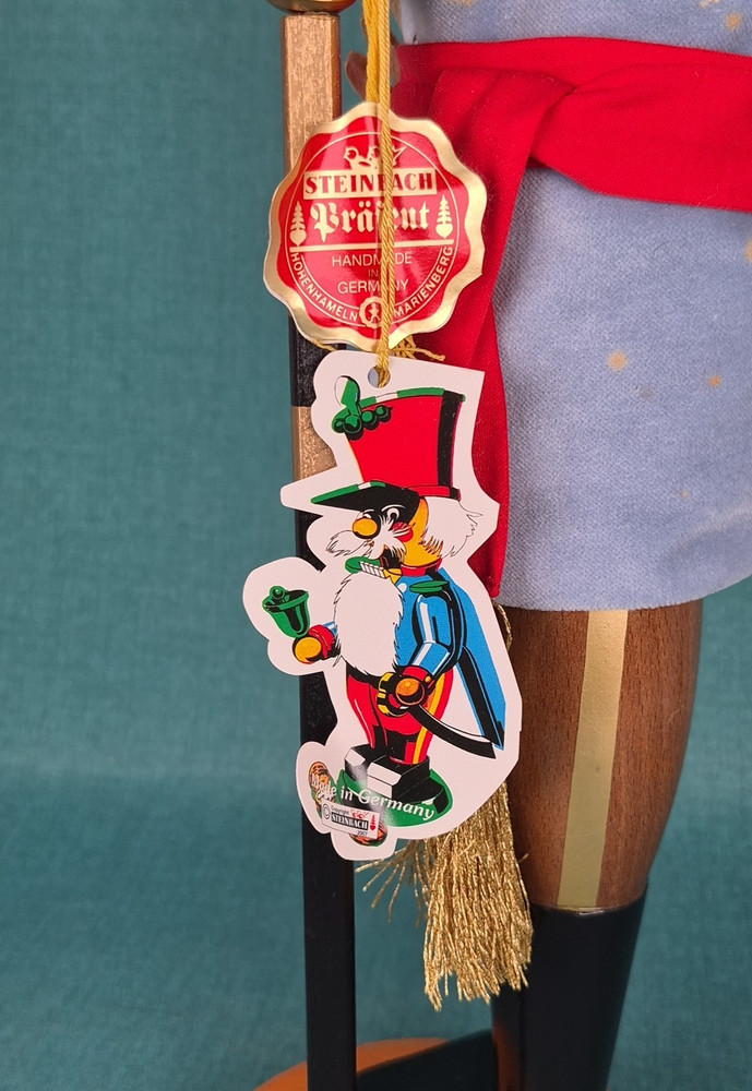Signed Steinbach General Robert E. Lee Nutcracker Wooden Germany *READ*