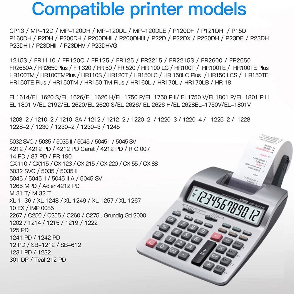 Calculator Ink Rollers For Made Of High Quality Stable Performance