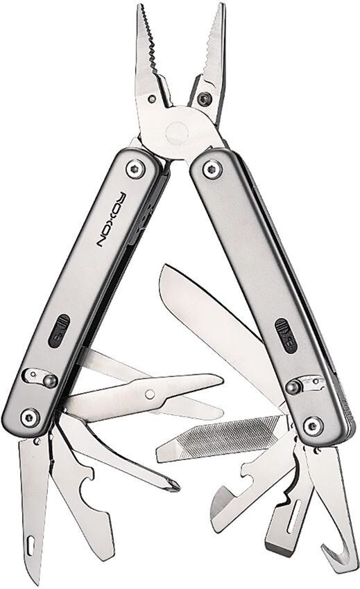ROXON Flex Multitool Modular Design Interchangeable Tools Stainless Handles